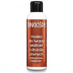 BINGOSPA Maska do twarzy z ekstraktem z drożdży piwnych wzbogacona kolagenem 150g